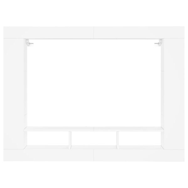 vidaXL Mobile Porta TV Bianco 152x22x113 cm in Legno Multistrato