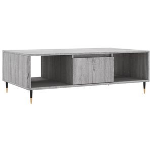 vidaXL Tavolino da Salotto Grigio Sonoma 104x60x35cm Legno Multistrato