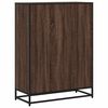 vidaXL Libreria Rovere Marrone 80,5x35x107,5 cm in Legno Multistrato
