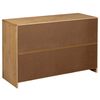 vidaXL Credenza SAUDA Rovere 114x43x75,5 cm in Legno Massello di Pino