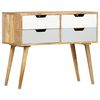 vidaXL Credenza 85x40x71 cm in Legno Massello di Mango