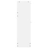 vidaXL Scarpiera in Legno con 2 Scomparti Bianca
