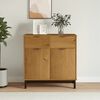 vidaXL Credenza FLAM 80x40x80 cm in Legno Massello di Pino