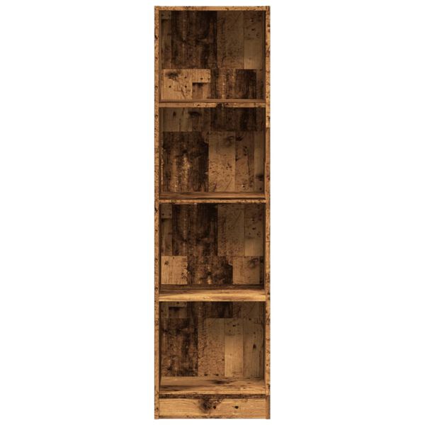 vidaXL Libreria Legno Antico 40x24x143 cm in Truciolato