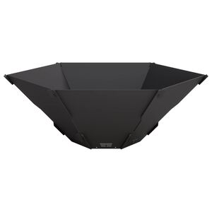 vidaXL Focolare Nero 58,5 x 51,5 x 19,5 cm Acciaio