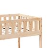 vidaXL Letto per Bambini senza Materasso 90x200 cm Legno Massello Pino