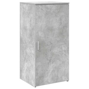 vidaXL Mobile Portaoggetti Grigio Cemento 50x45x103,5 cm in Truciolato