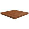 vidaXL Piano Tavolo Quadrato Marrone Scuro 60x60x4cm Rovere Trattato
