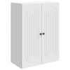 vidaXL Mobiletto a muro Bianco 66 x 34,5 x 90 cm Legno ingegnerizzato