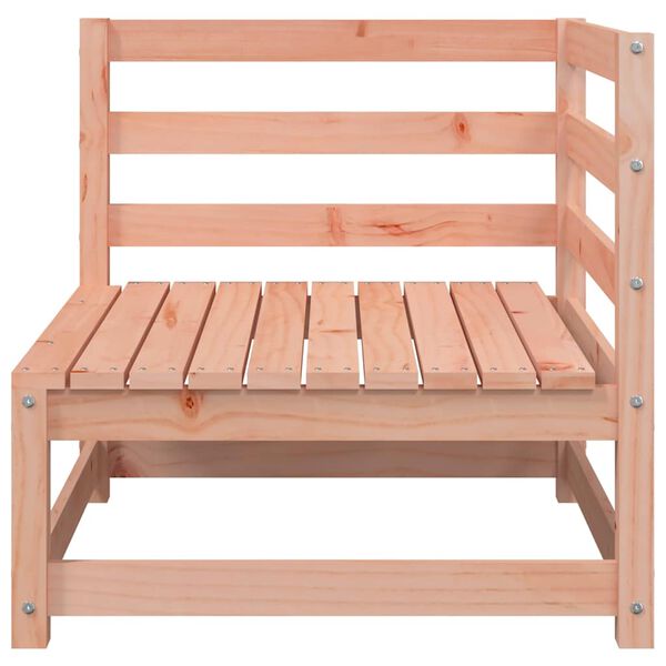 vidaXL Divano Angolare da Giardino 70x70x67 cm Legno Massello Douglas