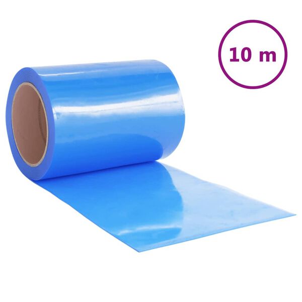 vidaXL Tenda per Porte Blu 300 mm x 2,6 mm 10 m in PVC
