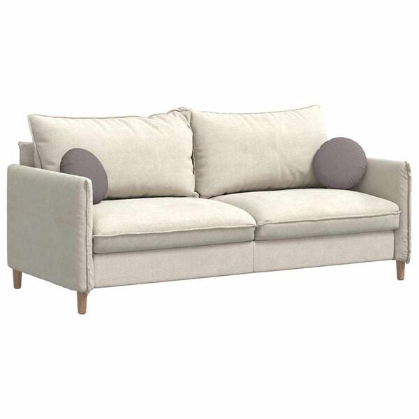 vidaXL Cuscini per Seduta 2 pcs Talpa Ø30 x 13 cm Tessuto