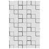 vidaXL Tenda a Rullo Doccia 160x240 cm Larghezza Tessuto 156 cm
