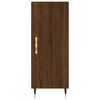 vidaXL Credenza Rovere Marrone 34,5x34x90 cm in Legno Multistrato