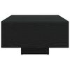 vidaXL Tavolino da salotto Rovere Nero 85 x 55 x 31 cm
