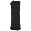 vidaXL Corda da Barca 10 mm 15 m Nero Poliestere