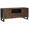 vidaXL Unit&agrave; TV con cassetto Noce 105 x 33 x 46 cm Legno multistrato