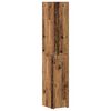 vidaXL Armadio 3 pcs Legno vecchio 30 x 42,5 x 225 cm