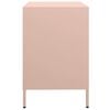 vidaXL Credenza Rosa 68x39x58,5 cm in Acciaio Laminato a Freddo
