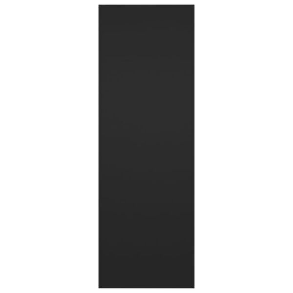 vidaXL Mobile Porta TV Nero 30,5x30x90 cm in Legno Multistrato