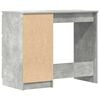 vidaXL Scrivania Grigio Cemento 90x45x76 cm in Legno Multistrato
