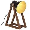vidaXL Lampada da Scrivania 25 W Nera 30x17x40 cm E27