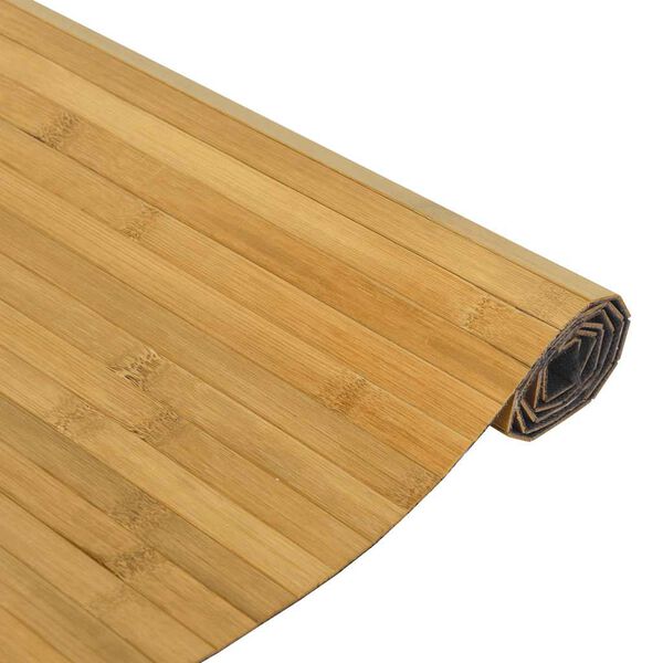 vidaXL Tappeto Rettangolare Naturale 60x300 cm in Bamb&ugrave;