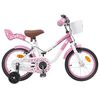 vidaXL Bicicletta per Bambini 16 Pollici per bambini di 4-6 anni