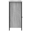vidaXL Credenza Grigio Sonoma 100x35x75 cm in Legno Multistrato