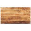 vidaXL Piano Tavolo 100x50x2,5 cm Rettangolare Legno di Mango Grezzo