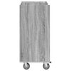 vidaXL Armadio per Golf con ruota Grigio Sonoma 65 x 45 x 98 cm