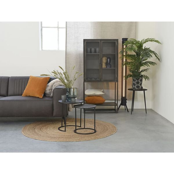 LABEL51 Tappeto in Juta Rotondo 150 cm Naturale