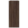 vidaXL Tavolino Consolle Rovere Marrone 100x35x90 cm Legno Multistrato