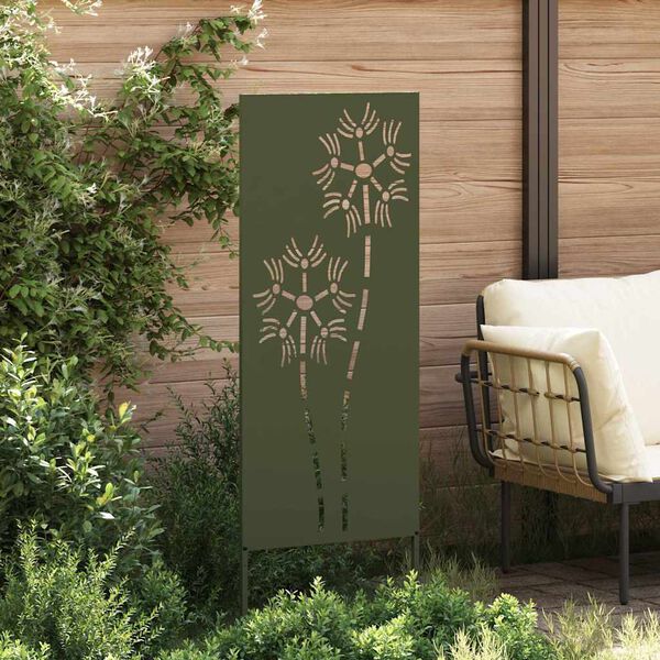vidaXL Schermo per privacy in giardino Oliver verde 50 x 140 cm