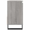 vidaXL Armadietto Bagno Grigio Sonoma 65x33x60 cm in Legno Multistrato
