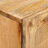 vidaXL Credenza Marrone 90 x 33 x 75 cm Legno di mango massello