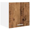 vidaXL Armadio pensile con porta Legno Antico e Bianco 40 x 31 x 40 cm