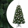 vidaXL Albero di Natale artificiale con palline 120 cm 150 LED