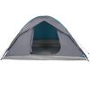 vidaXL Tenda da Campeggio a Cupola per 6 Persone Blu Impermeabile