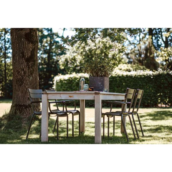 Capi Vaso Nature Row Quadrato 30x30x30 cm Verde Oliva