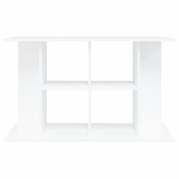 vidaXL Supporto per Acquario 100x40x60 cm in Legno Multistrato Bianco