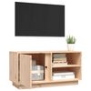 vidaXL Mobile Porta TV 80x35x40,5 cm in Legno Massello di Pino