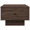 vidaXL Tavolino da Salotto Rovere Marrone 60x45x31cm Legno Multistrato