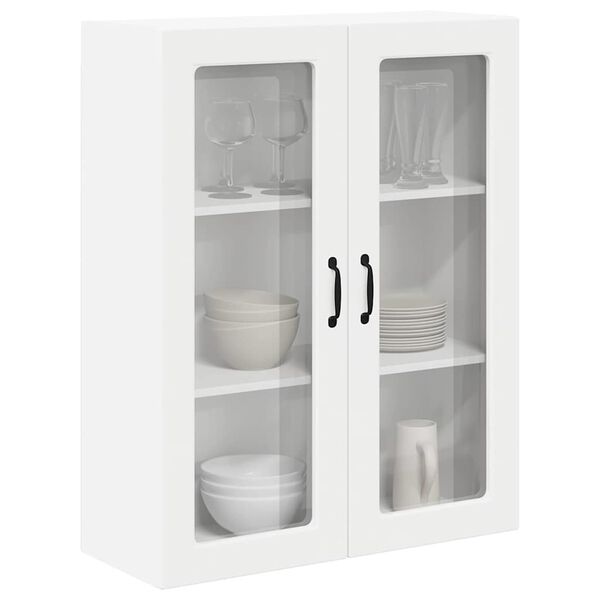 vidaXL Pensile cucina Bianco 80 x 31 x 100 cm Legno multistrato