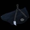 vidaXL Cappotto per Cani Blu navy L52 Pile e Poliestere