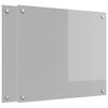 vidaXL Schienale da cucina 2 pz Grigio chiaro 70 x 60 cm