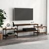 vidaXL Mobile Porta TV Rovere Marrone 197x35x52 cm Legno Multistrato