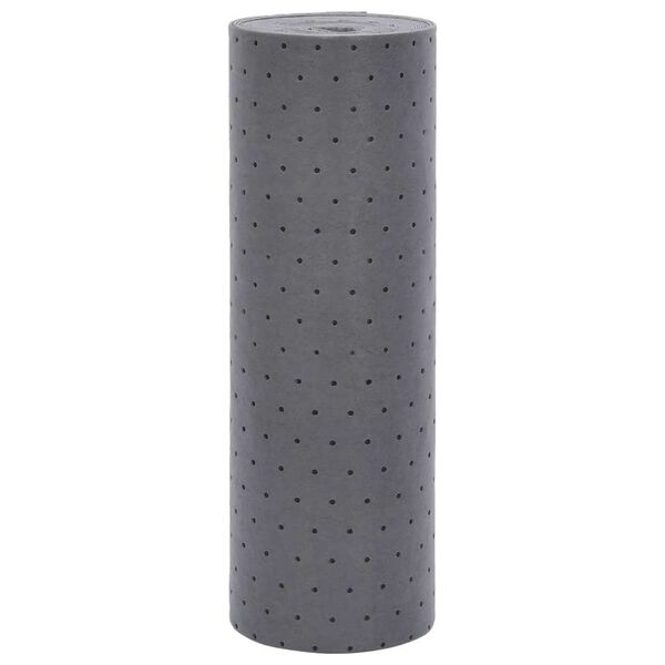 vidaXL Tampone Assorbente per Olio Grigio 40x1000 cm