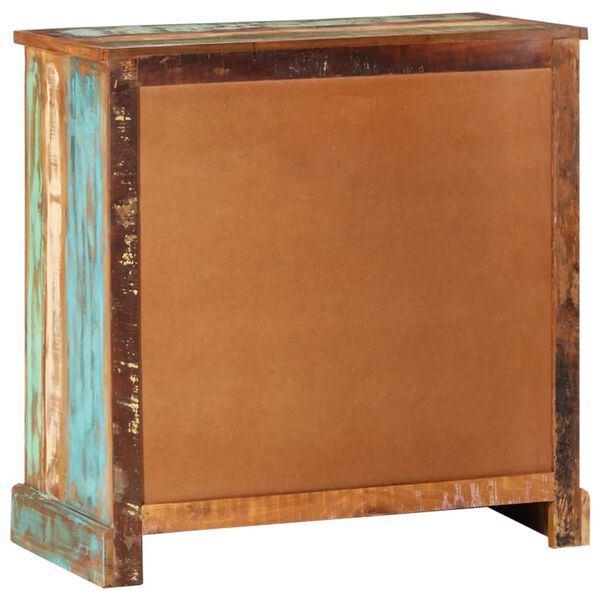 vidaXL Credenza in Legno di Recupero Vintage con 2 Cassetti e 2 Ante