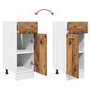 vidaXL Armadio Cassetto &ldquo;Lyon&rdquo; Legno Antico 30x46x81,5 cm